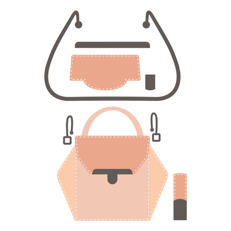 Spellbinders Designer Purse Etched Dies