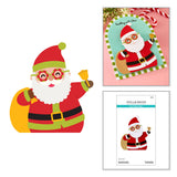 Spellbinders Spectacular Santa Etched Dies S5-723