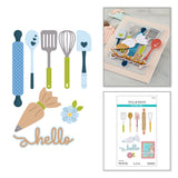 Spellbinders Fluff, Frost & Roll Etched Dies (Tina Smith)