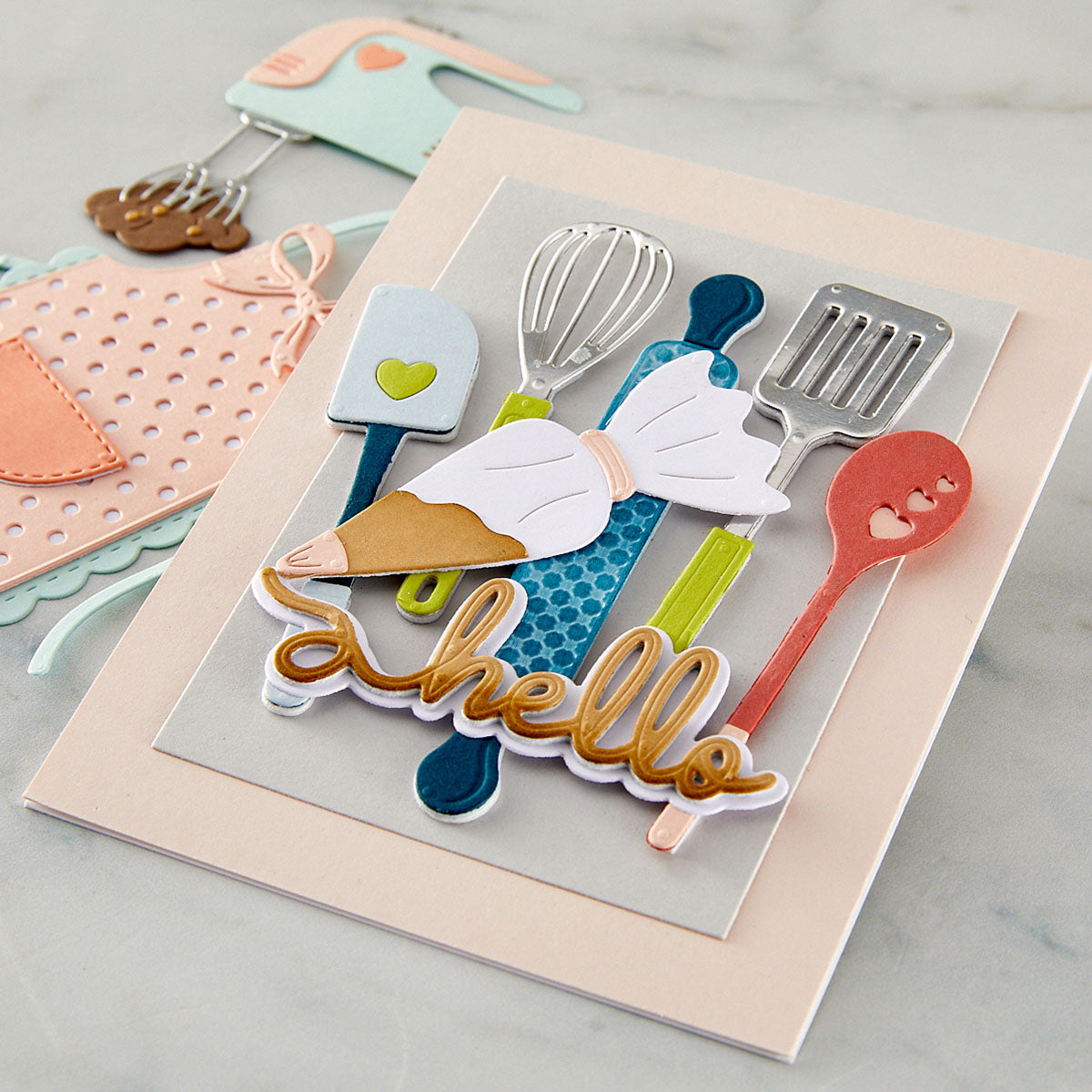 Spellbinders Fluff, Frost & Roll Etched Dies (Tina Smith)