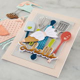 Spellbinders Fluff, Frost & Roll Etched Dies (Tina Smith)