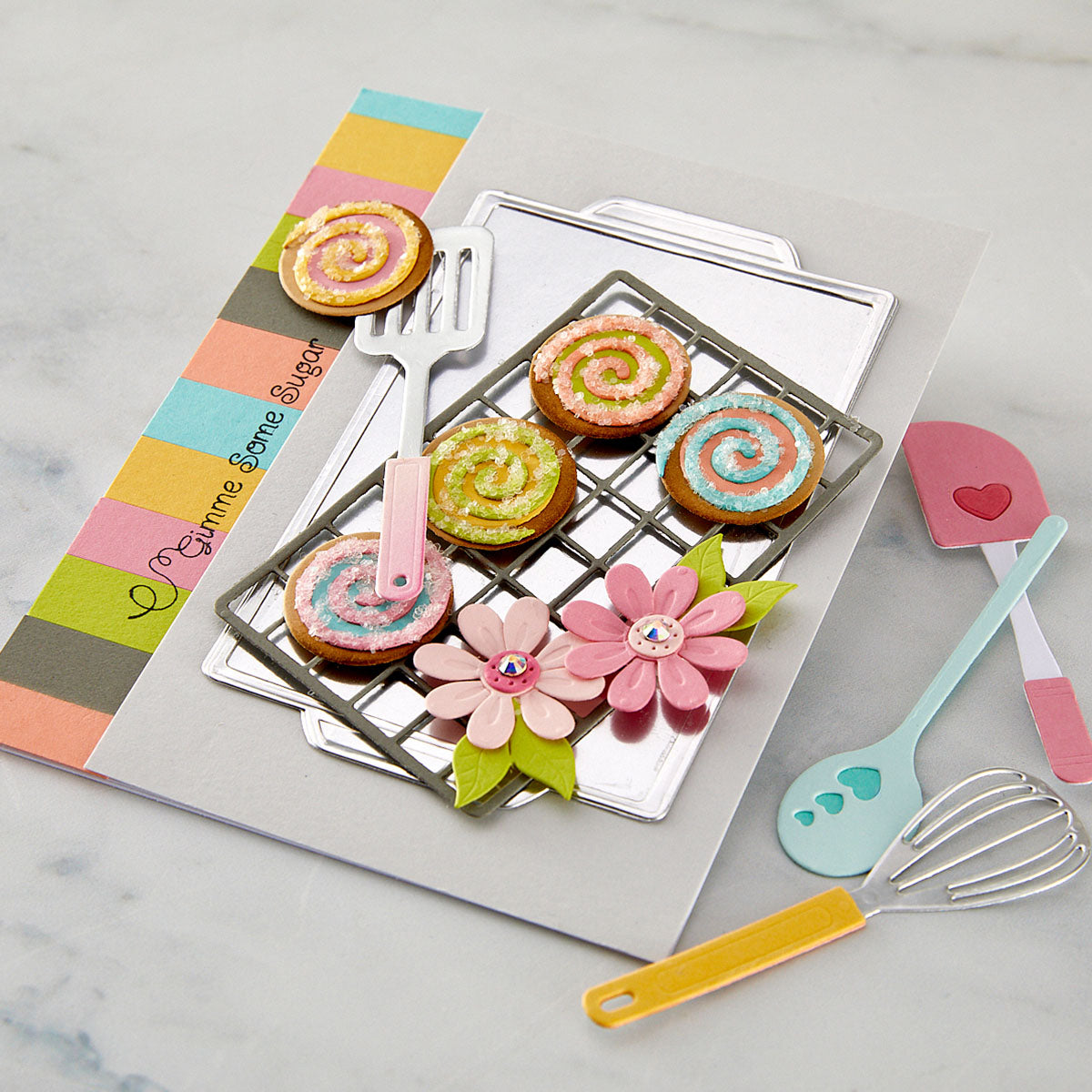 Spellbinders Cool It Cookie Rack Etched Dies (Tina Smith)