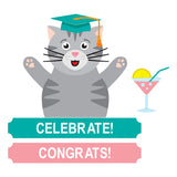 Spellbinders Congrats Cat Etched Dies