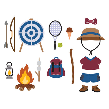 Spellbinders Camp Days Etched Dies