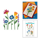 Spellbinders Whimsical Blooms Etched Dies by Vicky Papaioannou