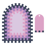 Spellbinders Color Block Accent Arches Etched Dies