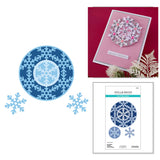 Spellbinders Snowflake Wreath Etched Dies by Lisa Horton - S5-763