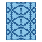 Spellbinders Snowflake Background Etched Dies by Lisa Horton - S5-764