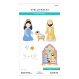 Spellbinders Nativity Blessings Etched Dies by Bibi Cameron - S5-765
