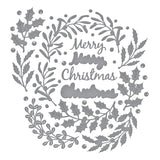 Spellbinders Seasonal Wreath Foliage Etched Dies from the Texture & Foliage Collection by Suzanne Hue