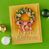 Spellbinders Classic Mouse Holiday Wreath Etched Dies from the Say Cheese Classic Mouse Christmas Collection