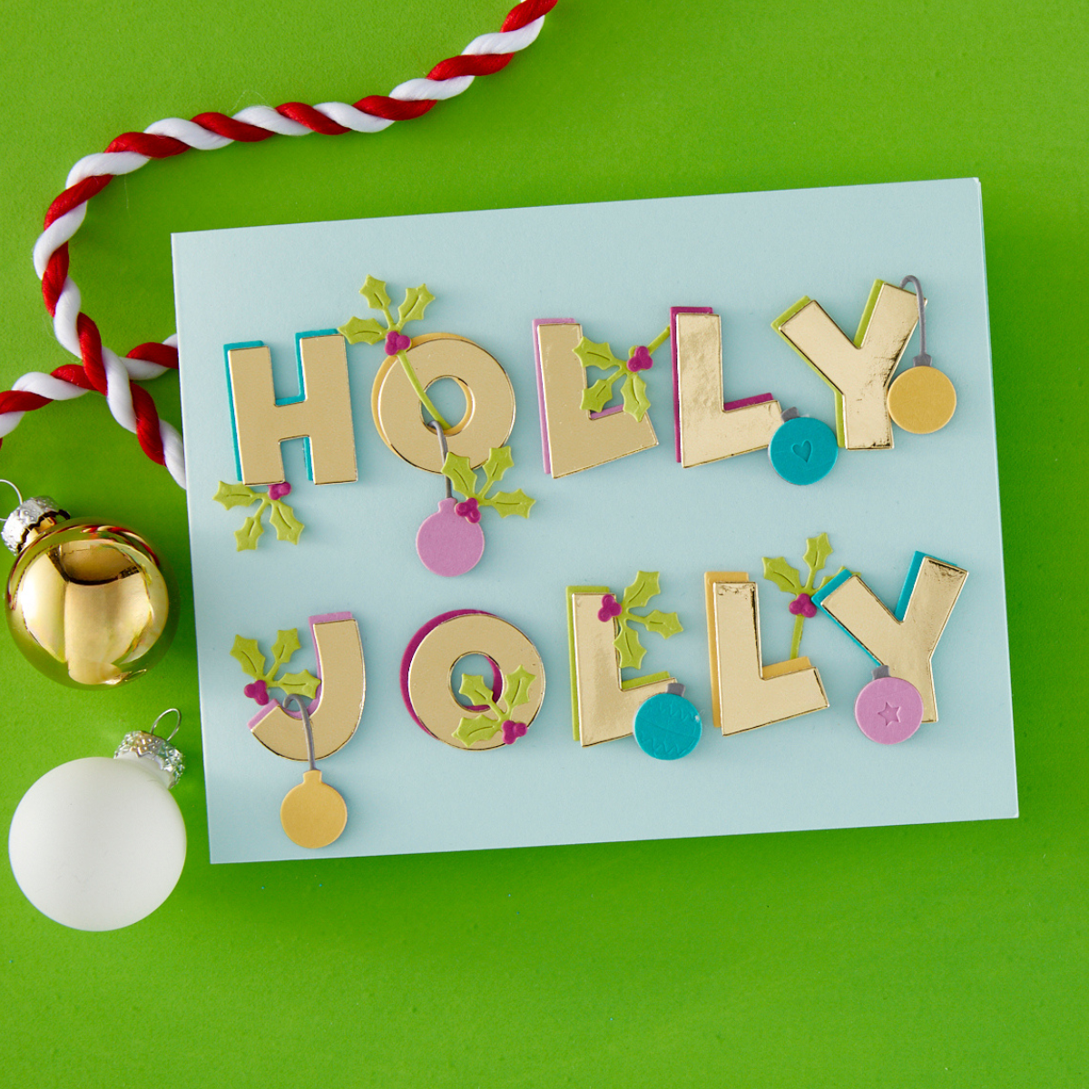 Spellbinders Classic Mouse Holiday Wreath Etched Dies from the Say Cheese Classic Mouse Christmas Collection