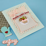 Spellbinders Made With Love Etched Dies (Tina Smith)