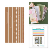 Spellbinders Keepsake Capsule Borders Etched Dies by Esther Glas - S6-271