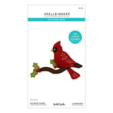 Spellbinders Felt Winter Cardinal Etched Dies by Nichol Spohr S6-274