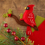 Spellbinders Felt Winter Cardinal Etched Dies by Nichol Spohr S6-274