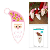 Spellbinders Felt Vintage Santa Etched Dies by Nichol Spohr S6-275