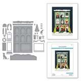 Spellbinders City Holiday Etched Dies by Yana Smakula