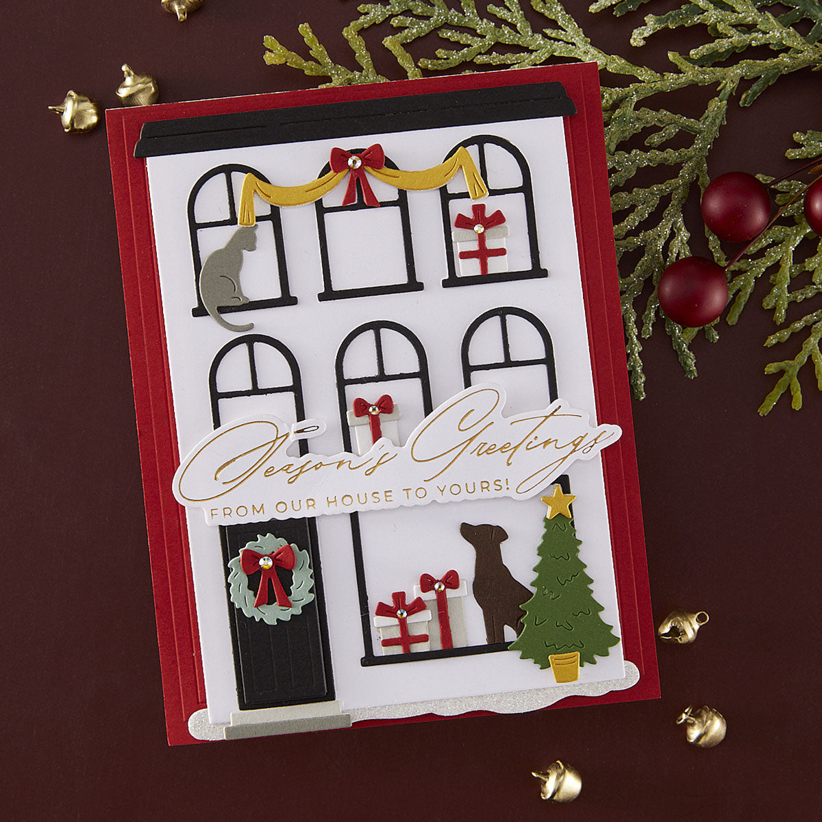 Spellbinders City Holiday Etched Dies from the City Holiday Collection by Yana Smakula