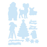 Spellbinders Polar Friends Stamp & Die Bundle by Simon Hurley