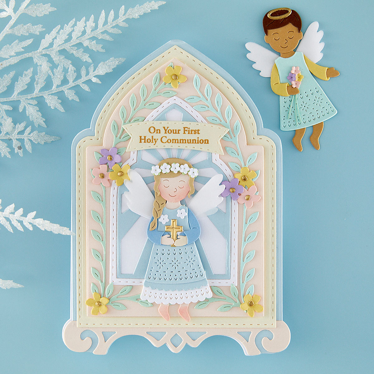 Spellbinders Divine Arch Card Creator Etched Dies by Bibi Cameron - S7-292