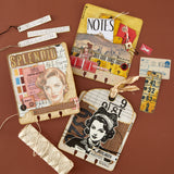 Spellbinders Torn Edges CardLab Etched Dies by Esther Glas - S7-296