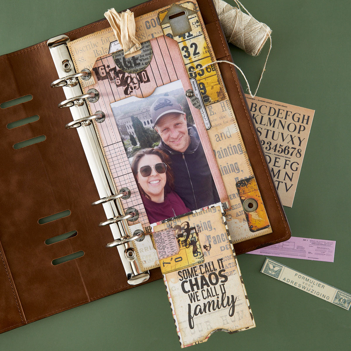 Spellbinders Torn Edges CardLab Etched Dies by Esther Glas - S7-296