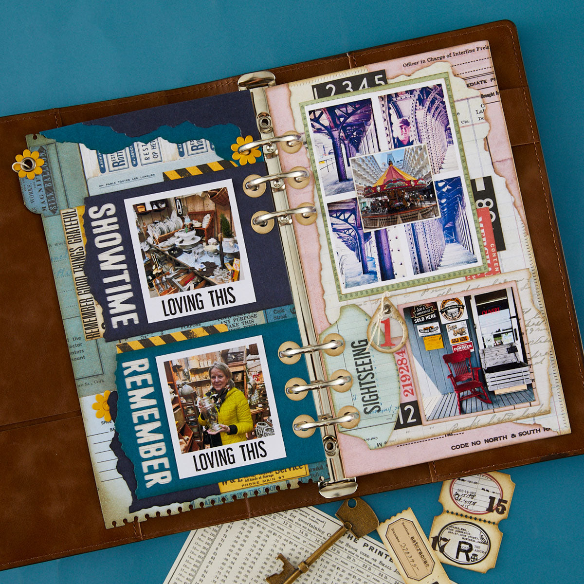 Spellbinders Torn Edges with Tag Etched Dies by Esther Glas - S7-298
