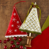 Spellbinders Felt Festive Trees Etched Dies by Nichol Spohr s7-300