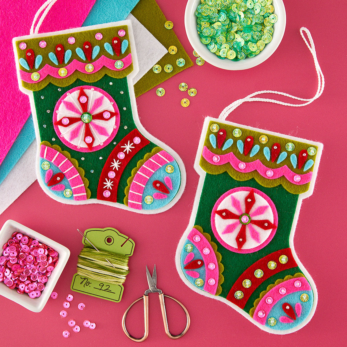 Spellbinders Festive Stocking Etched Dies by Lolli & Grace