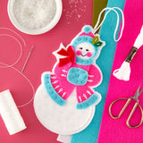 Spellbinders Festive Snowlady Etched Dies by Lolli & Grace