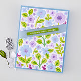 Hero Arts Color Layering Meadow Blooms Stencils