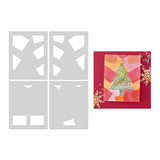 Hero Arts Color Layering Tree Stencils from the Very Merry Collection