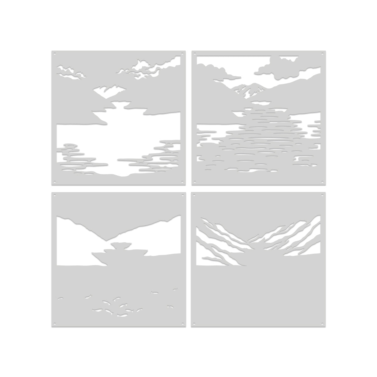 Hero Arts Lake of Legends Stencil Set