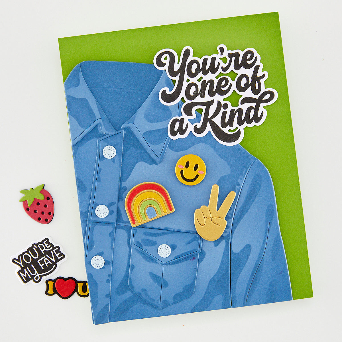 Hero Arts Hero Arts Jean Jacket Layering Stencil Set