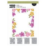 Hero Arts Floral Frame Layering Stencil Set