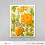Altenew Stencil Art: Botanical Argyle & Add-on Die Bundle