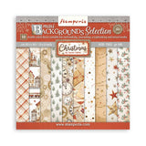 Stamperia Scrapbooking Pad 10 sheets cm 30,5x30,5 (12"x12") Maxi Background selection - Gear up for Christmas SBBL157