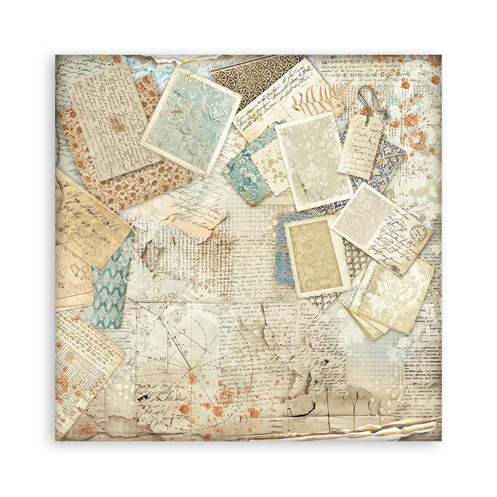 Stamperia Scrapbooking Pad 10 sheets cm 30,5x30,5 (12"x12") - Alterego