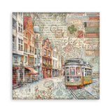 Stamperia Art of Travelling 12x12 Inch Paper Pack (SBBL164)