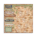 Stamperia Art of Travelling 12x12 Inch Paper Pack (SBBL164)