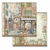 Stamperia Art of Travelling 12x12 Inch Paper Pack (SBBL164)