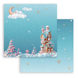 Stamperia Candy Christmas 8x8 Inch Paper Pack (SBBS129)