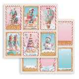 Stamperia Candy Christmas 8x8 Inch Paper Pack (SBBS129)
