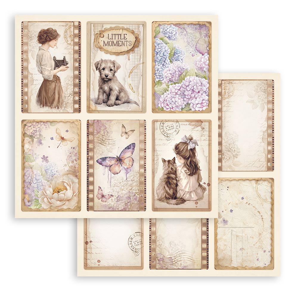 Stamperia Quiet Days 12x12 Paper Pack (SBBL178)