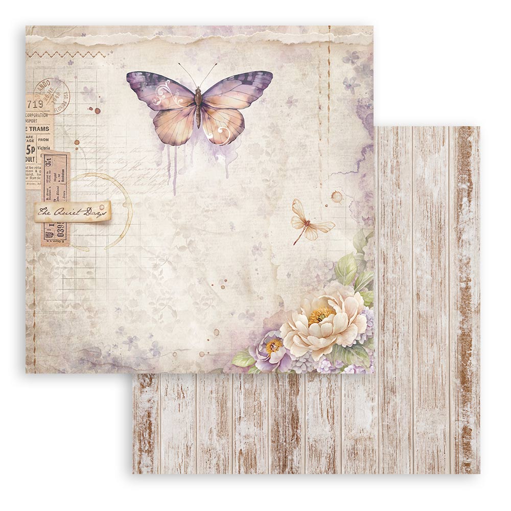 Stamperia Quiet Days 12x12 Paper Pack (SBBL178)