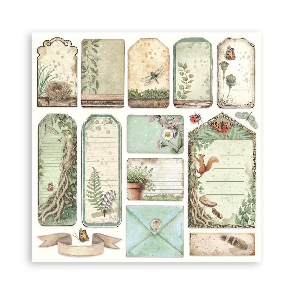 Stamperia Herbarium Silvae 12×12 Paper Pack (SBBL179)