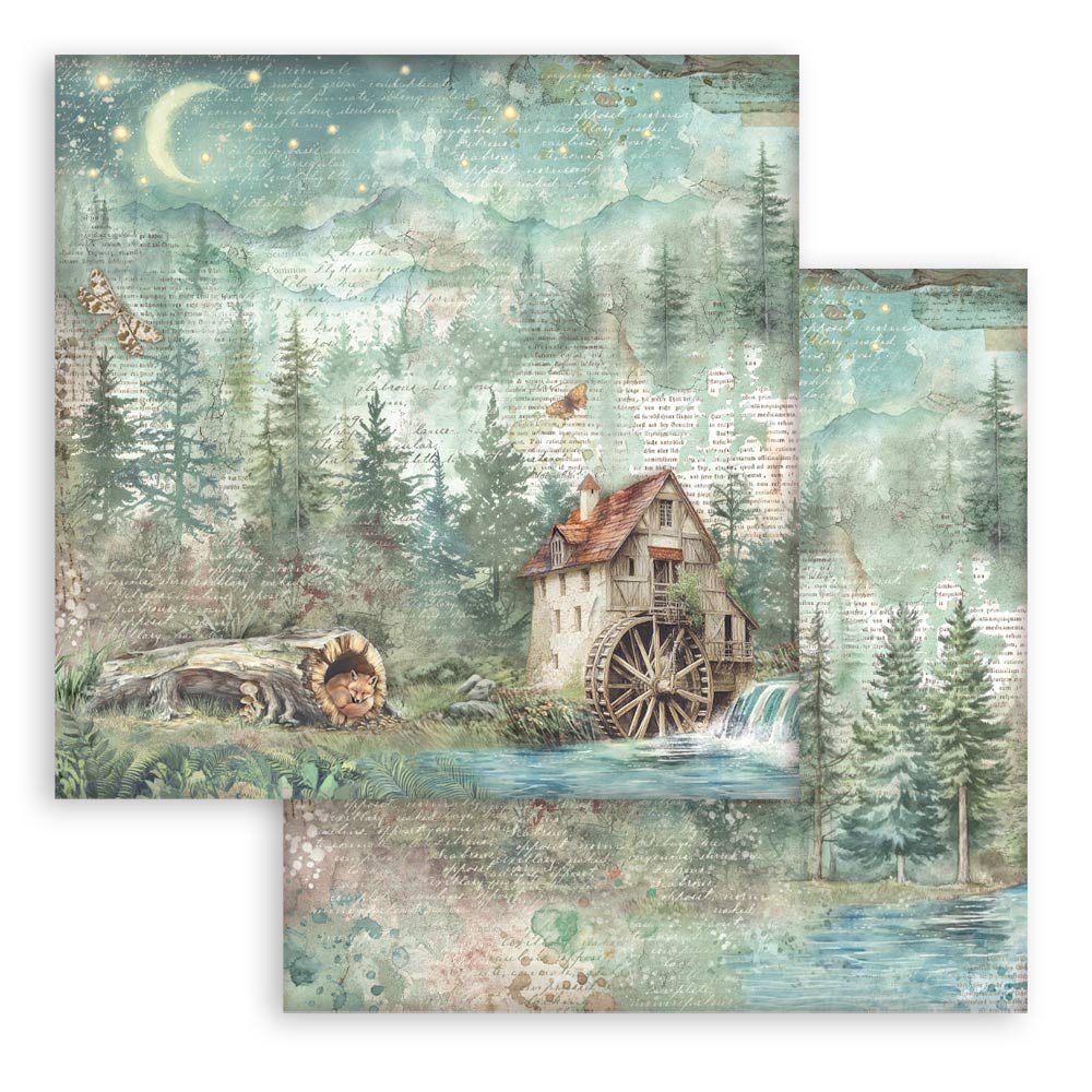 Stamperia Herbarium Silvae 12×12 Paper Pack (SBBL179)