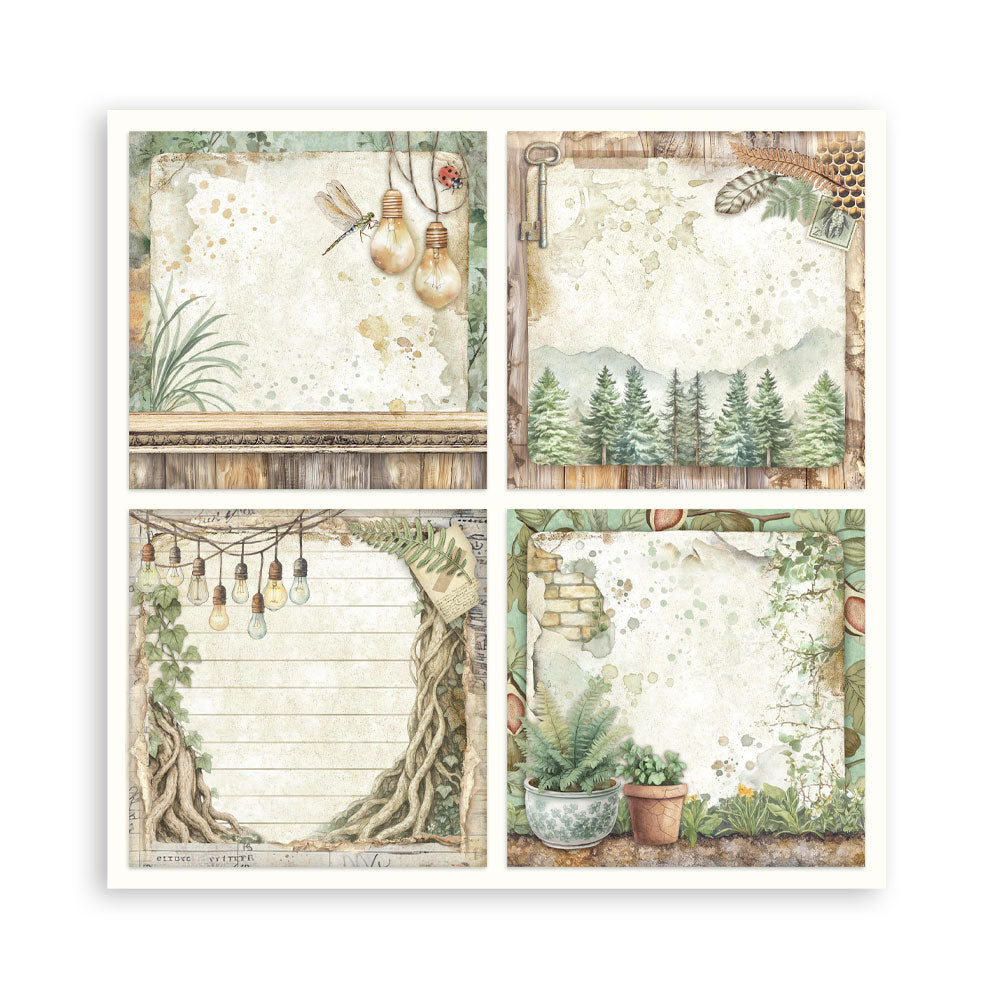 Stamperia Herbarium Silvae 12×12 Paper Pack (SBBL179)