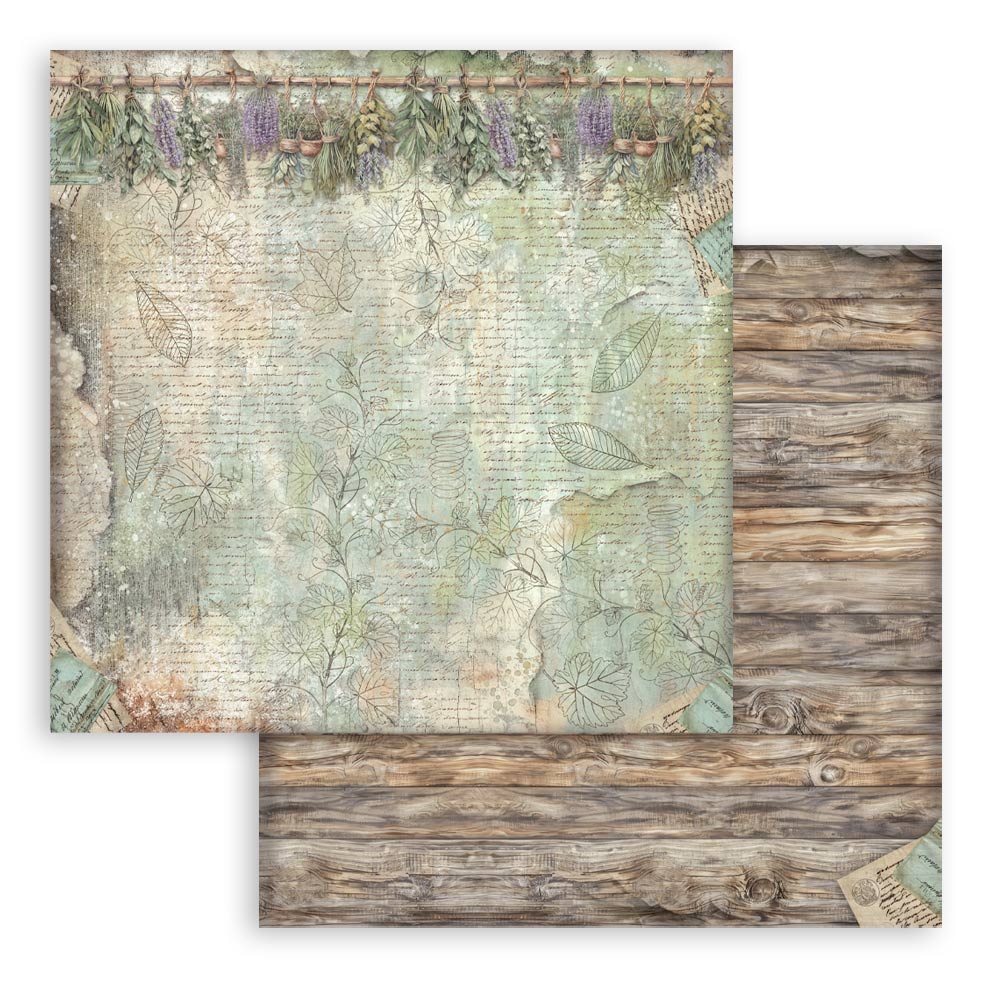 Stamperia Herbarium Silvae 12×12 Maxi Backgrounds (SBBL180)